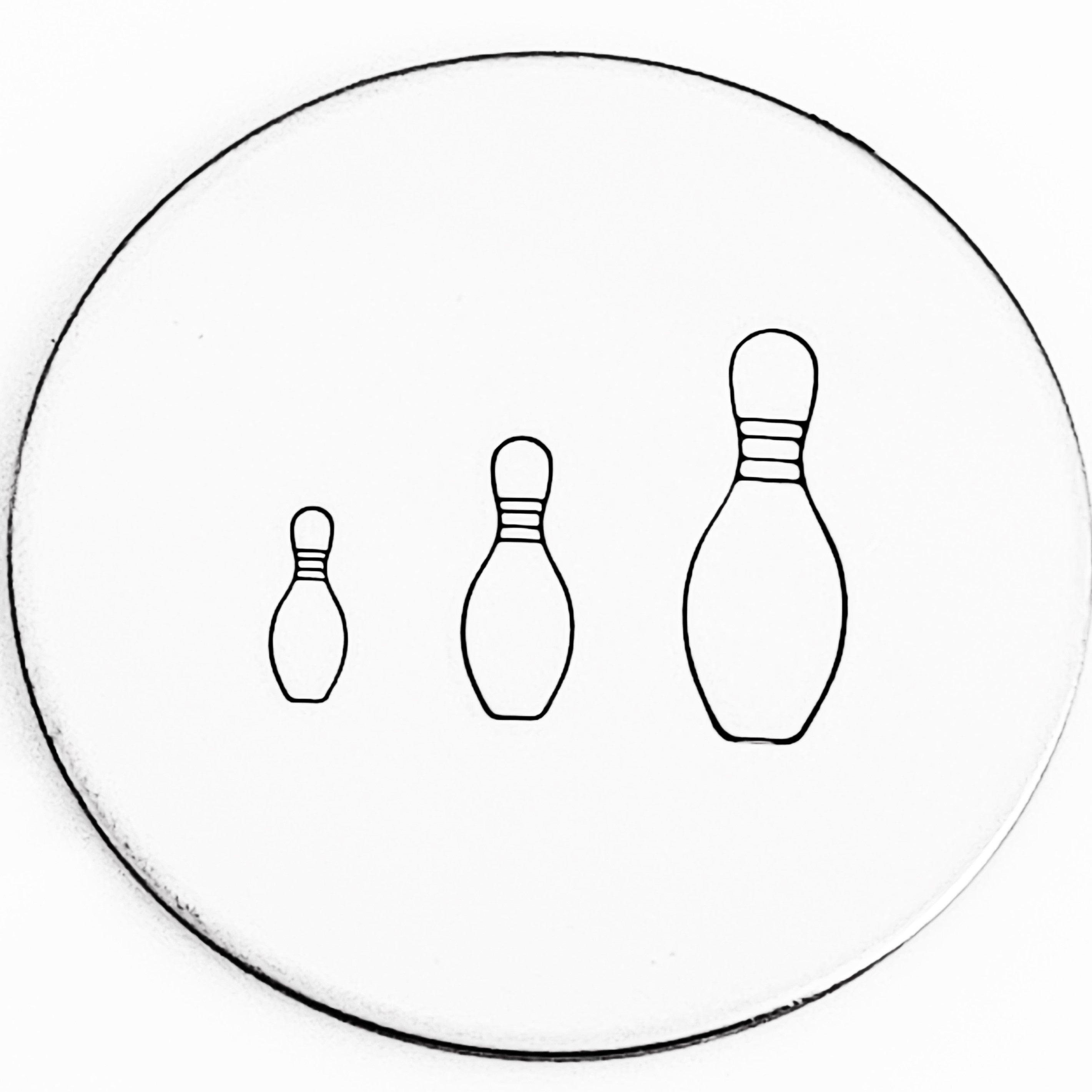 bowling pin outline
