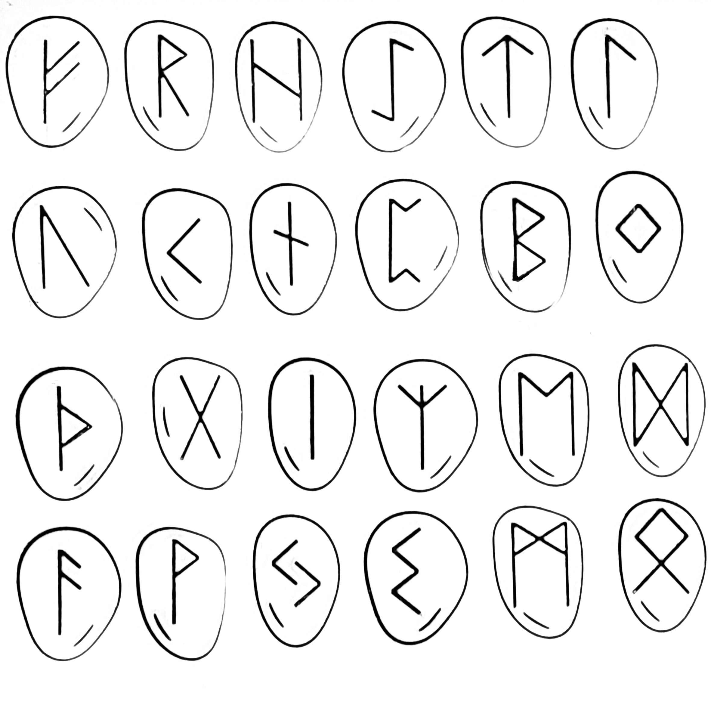 Runes Metal Stamp Font by Font Fixation