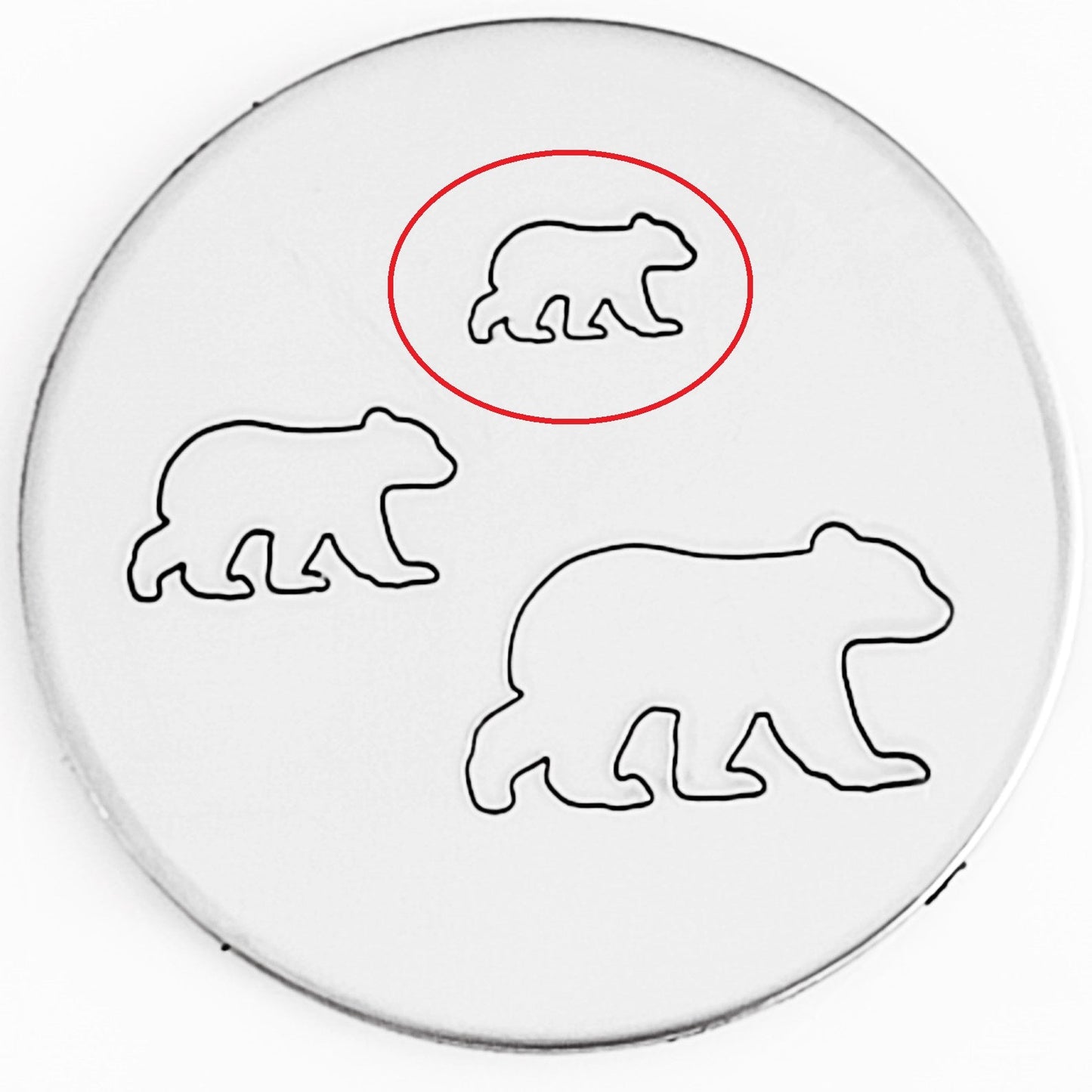 Bear Outlines - Larger Sizes