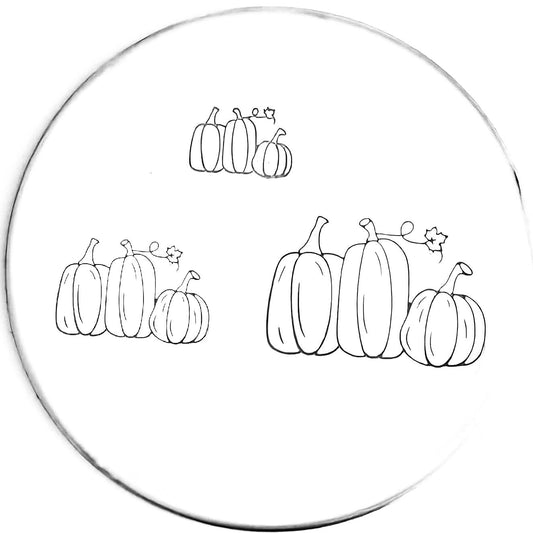 Three Pumpkins