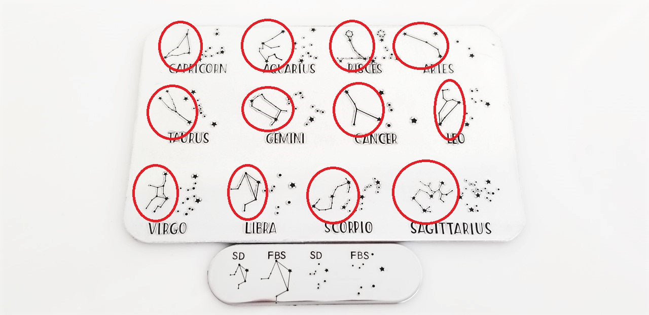 Zodiac Constellations FULL SET