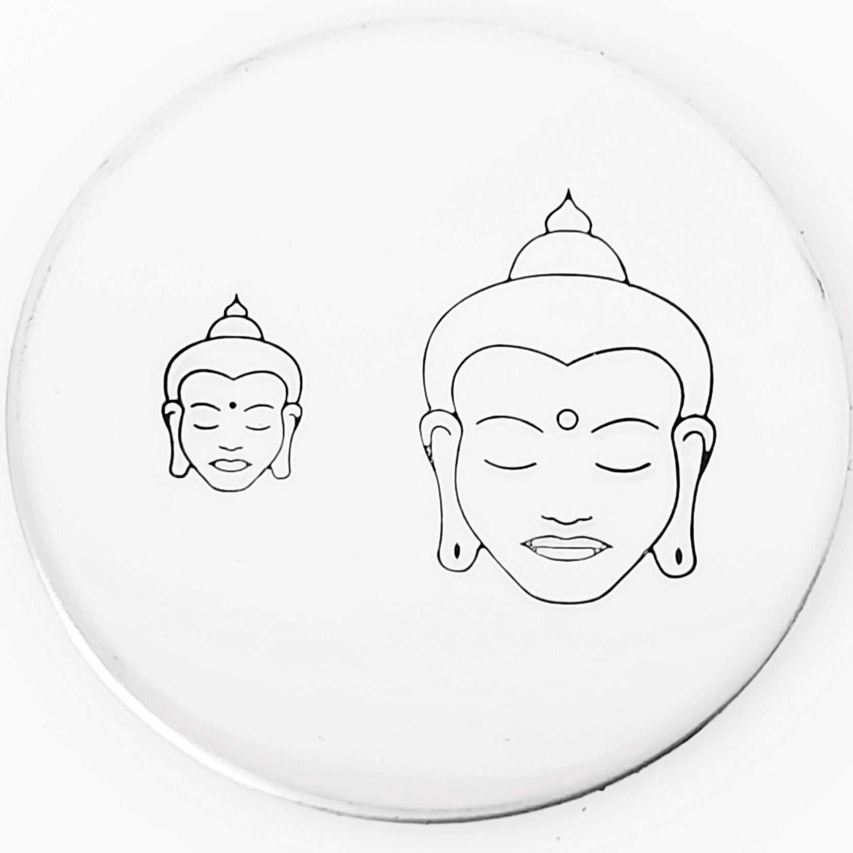 Lord Buddha Drawing | Easy Face Drawing of Lord Buddha for Beginners | Buddha  drawing, Buddha art painting, Face drawing