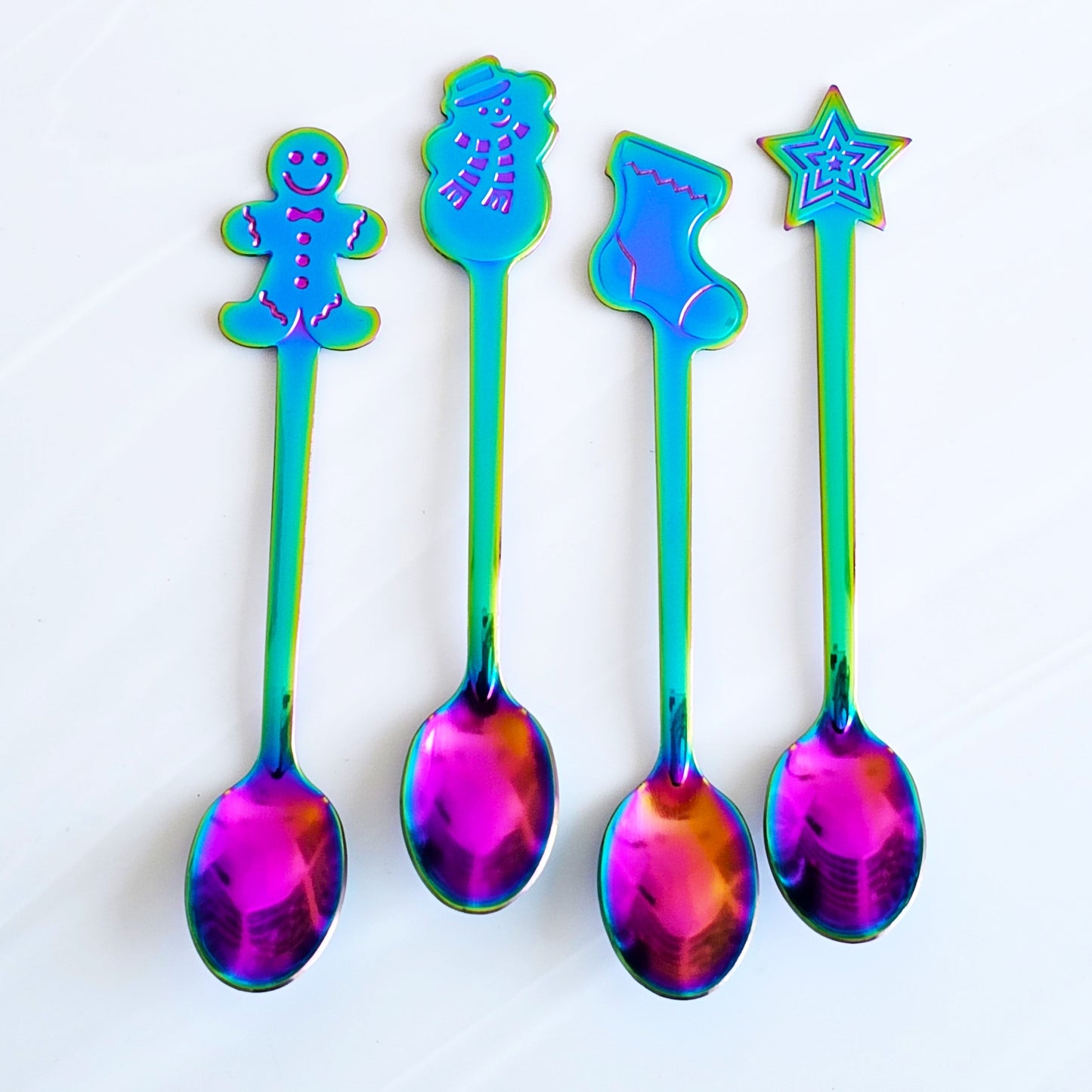 Holiday Spoons - Rainbow